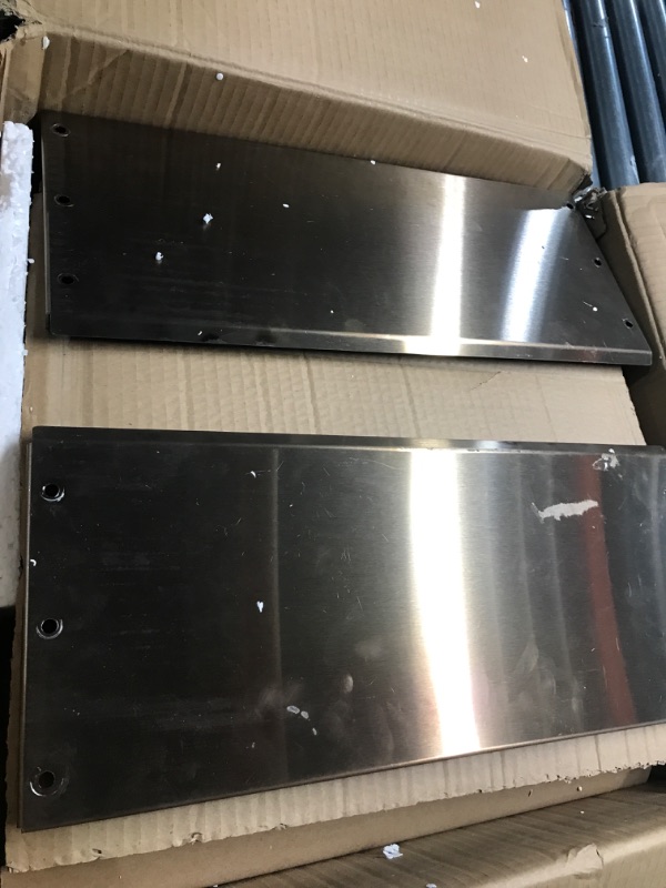 Photo 1 of ** MINOR SCRATCHES AND DENTS * SEE PHOTOS ** LOOSE HARDWARE * UNKNOWN IF MISSING PIECES **Outdoor Pellet Wood-Fired Pizza Oven- Stainless Steel Pellet Grill Pizza Oven Attachment with 14" Pizza Stone for Most Pellet Grills Traeger/Pit Boss/Camp Chef/Z Gri