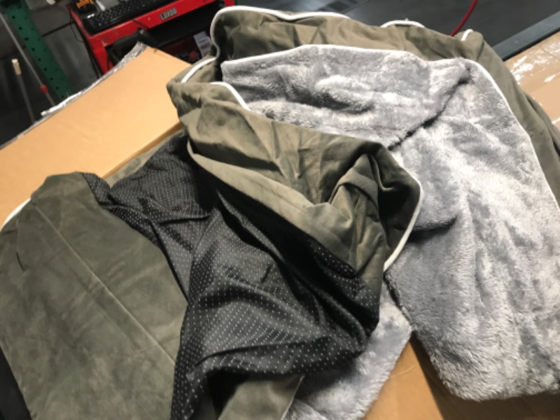 Photo 1 of ** BNIB** Yiruka XXL Dog Bed - Dark Green Washable Sofa with Removable Cover, Waterproof with Nonslip Bottom, High Bolster, Orthopedic for Large Dogs up to 150 lbs