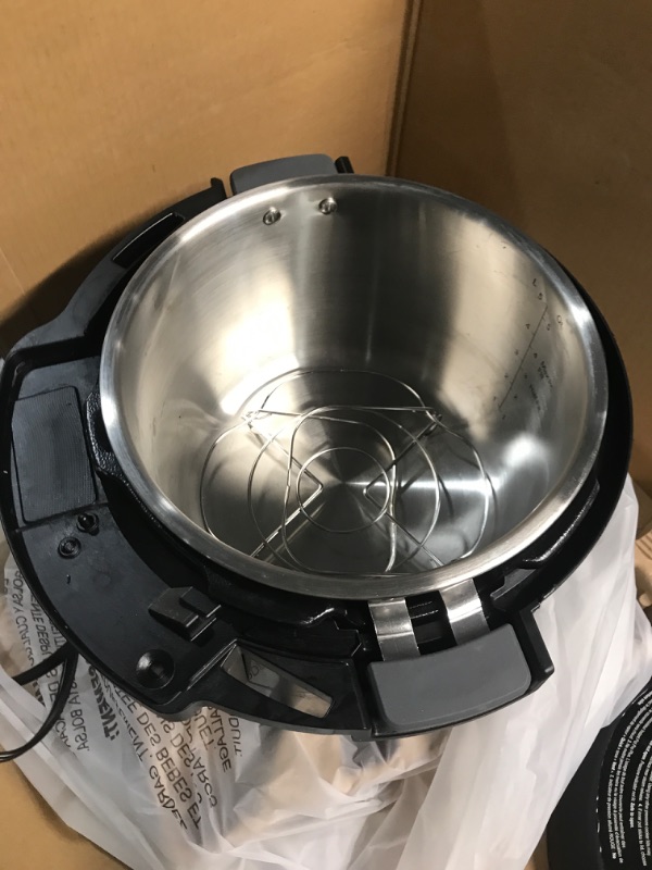 Photo 1 of ** USED * DIRTYY *  Instant Pot Pro Plus Wi-Fi Smart 10-in-1, Pressure Cooker, Slow Cooker, Rice Cooker, Steamer, Sauté Pan, Yogurt Maker, Warmer, Canning Pot, Sous Vide, Includes App with Over 800 Recipes, 6 Quart 