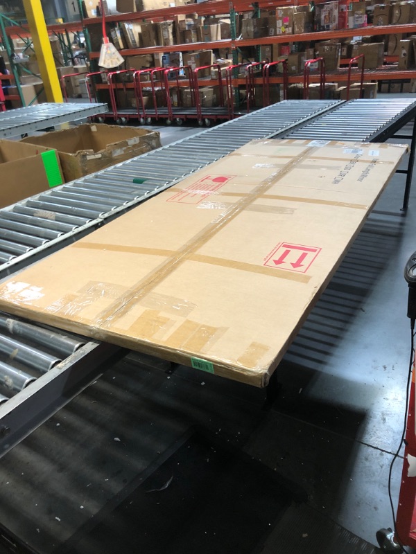 Photo 1 of Novlux Full Length Mirror, 76" x 34" Full Body Large Standing Mirror, Diamond Shaped, Free Standing, Wall-Mounted or Leaning, Decorative Large Mirror for Home Bathroom Living Room, Gold