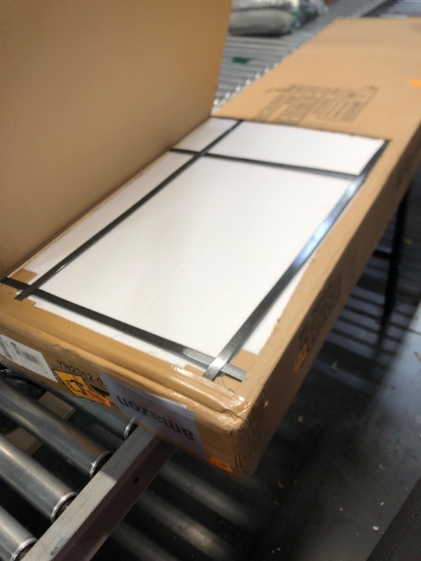 Photo 1 of **Factory Sealed** Fenghua Lizhi Wood White Wardrobe Closet with 2 Doors and 2 Drawers?Bedroom Freestanding Armoire Storage Cabinet with Shelves?Wooden Wardrobe Combination for Hanging Clothes