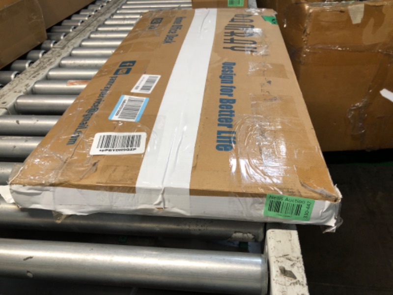 Photo 1 of Pamray 32 Inch Computer Desk for Small Spaces with Storage Bag, Home Office Work Desk with Headphone Hook, Small Office Desk Study Writing Table