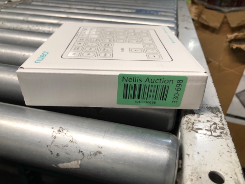 Photo 1 of Nulea Wireless Number Pad Bluetooth 5.0 & 2.4G Portable Numeric Keyboard, USB-C Rechargeable, 34-Keys Bluetooth Keyboard for Data Entry, Compatible for Laptop, Mac, iMac, Tablet, PC Desktop