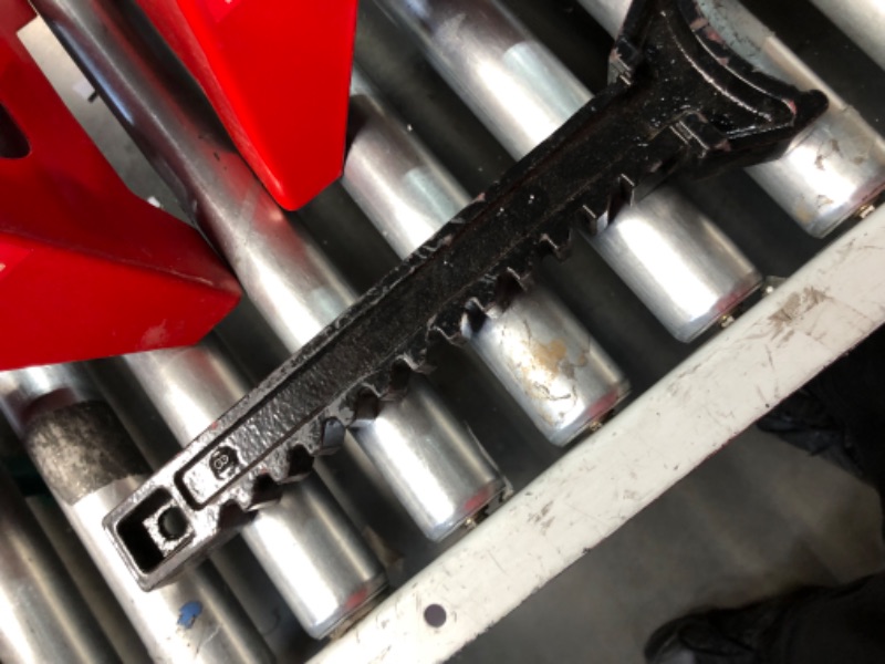 Photo 1 of ***(MISSING PARTS)***
BIG RED T46002A Torin Steel Jack Stands: Double Locking, 6 Ton (12,000 lb) Capacity, Red, 1 Pair