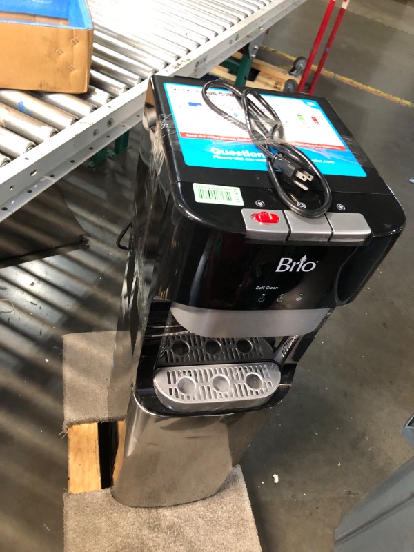 Photo 1 of ***DAMAGED - DENTED - SEE COMMENTS***
Brio Commercial Grade Bottleless Ultra Safe Reverse Osmosis Drinking Water Filter Water Cooler Dispenser-3 Temperature Settings Hot, Cold & Room Water - UL Approved – Point of Use
