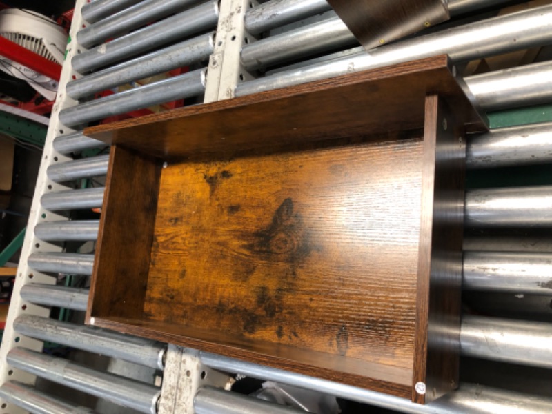 Photo 1 of ***NONREFUNDABLE - MAJOR DAMAGE - SEE COMMENTS***
DWVO Rustic Brown 6 Drawer Dresser - 47" W Large Double Dresser Chest of Drawers - Modern Wood Storage Dresser Organizer with Black Metal Handles & Anti-Tipping Device for Hallway/Entryway