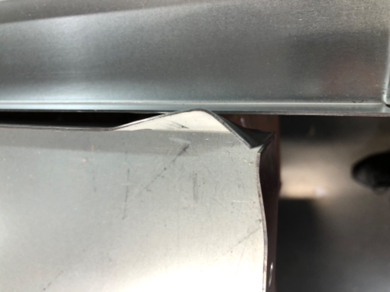 Photo 1 of ***INCOMPLETE - DAMAGED - BENT - SEE PICTURES***
Everflow GWHS24 Water Heater Stand, Galvanized Steel, Chrome 24 in. x 24 in. x 18 in.