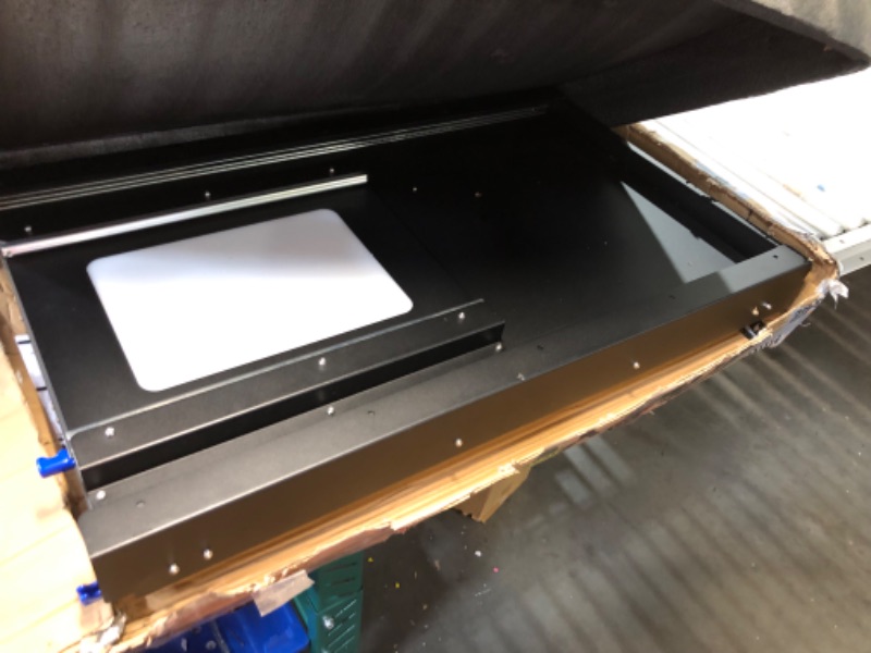Photo 1 of ***DAMAGED - INCOMPLETE - SEE COMMENTS***
ALL-TOP Fridge Slide with Chopping Board, Inner 39.2 x 22.4in, Vehicle Refriderator Slider with 4 Buckle Straps, Max 287 LBS, 3rd Gen