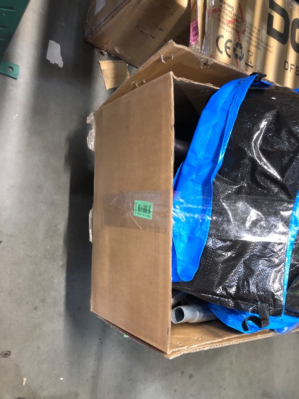 Photo 1 of ***USED - PACKAGING DESTROYED - MISSING NUMEROUS PARTS - SEE PICTURES***
SereneLife 10FT Trampoline Outdoor – Heavy-Duty Backyard Trampoline for Kids and Adults with Wide Jumping Surface, Stable L-Shaped Legs, Safety Net, ASTM Approved, Supports 264 lbs.,