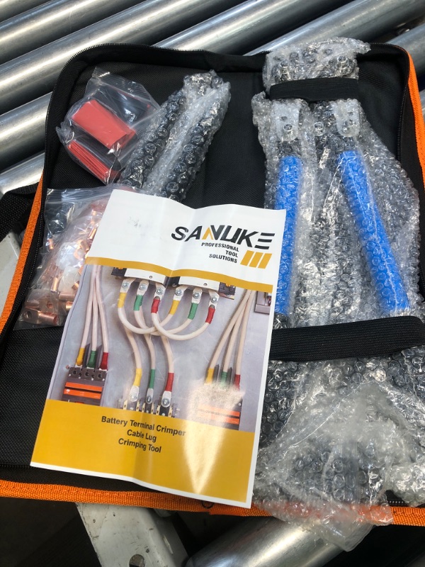Photo 1 of (see all images) Sanuke Battery Cable Lug Crimping Tool Kit with Cable Cutter 