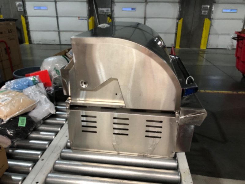 Photo 1 of ***PARTS ONLY DENTED***Garveelife 36-Inch Bulit in Grill, Natural Gas Grill, Stainless Steel 4-Burner Grill Head with Rear Infrared Burner and Opener for Outdoor Kitchen, BBQ Grill Island