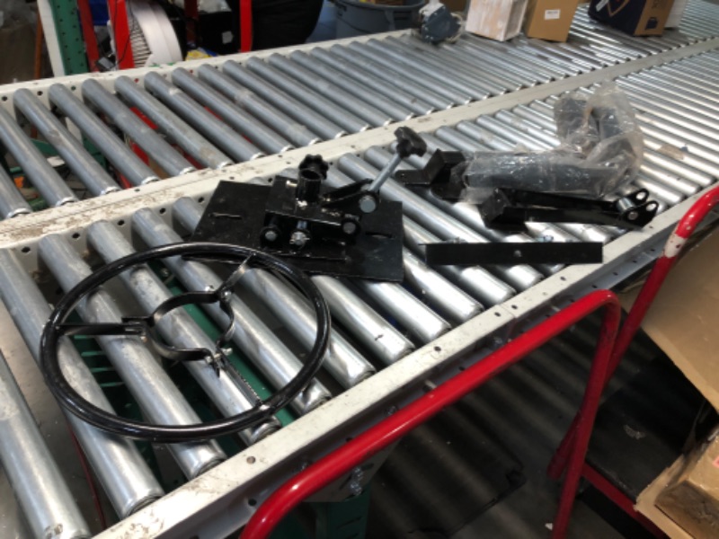 Photo 1 of ***PARTS ONLY**VEVOR Transmission Jack,1/2Ton/1100lbs Capacity Hydraulic Telescopic Transmission Jack, 2-Stage Transmission Jack Stand with Foot Pedal, 360° Swivel Wheel, Garage/Shop Lift Hoist (DESCRIPTION & STOCK PHOTO FOR REFERENCE)