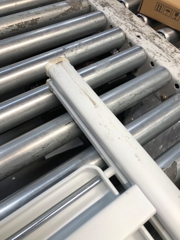 Photo 1 of ***DAMAGED - DENTED - NO PACKAGING - SEE PICTURES***
JOISCOPE 5 Step Ladder, Foldable Step Stools for Adults with Wide Anti-Slip Pedal, 600lbs Lightweight Sturdy Steel Ladder,Convenient Handgrip,Portable Folding Ladder for Home Kitchen Office,White