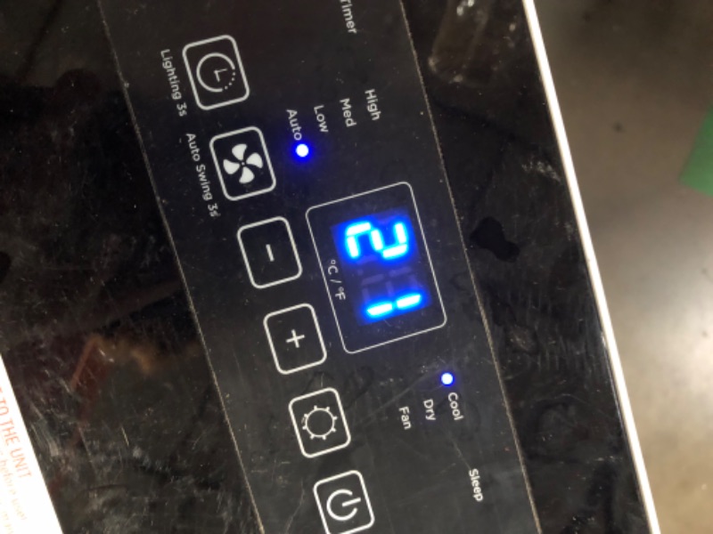 Photo 1 of (Used)(see all images)14,000 BTU Portable Air Conditioner Cools Up to 700 Sq.Ft, 3-IN-1 Energy Efficient Portable AC Unit 