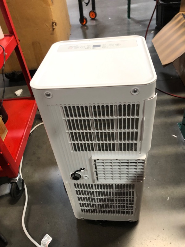 Photo 1 of (does not get cold)(sold for parts)(repair) Midea 8,500 BTU ASHRAE (5,000 BTU SACC) Portable Air Conditioner, Smart Control, Cools up to 150 Sq. Ft., with Dehumidifier & Fan