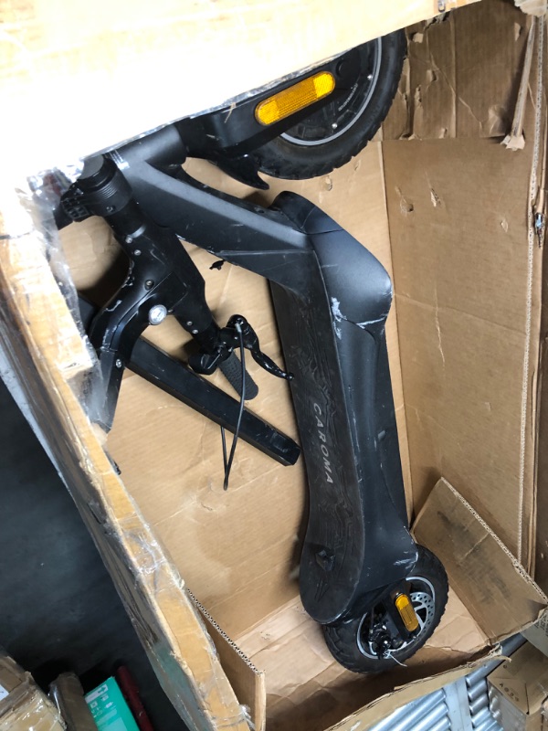 Photo 1 of ***DAMAGED - MISSING CHARGER AND OTHER ACCESSORIES - WON'T POWER ON OR TAKE A CHARGE - SEE PICTURES***
Caroma Electric Scooter, 2600W/850W Peak Motor, 37/30 Miles Range & 36/25 MPH Top Speed, Turn Signal & Cruise Control, Folding Electric Scooter Adults w