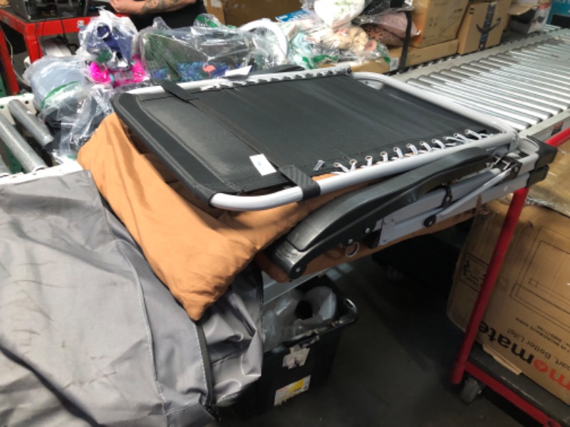 Photo 1 of ***DAMAGED - BENT AND DOESN'T OPEN - NO PACKAGING - SEE PICTURES***
YOMIFUN Oversized Zero Gravity Chair, XL lounge Chair 29” Width, Padded Reclining Camping Chair W/Removable Cushion & Adj Headrest, Storage Bag, Footrest Cushion, Cup Holder, For Indoor O