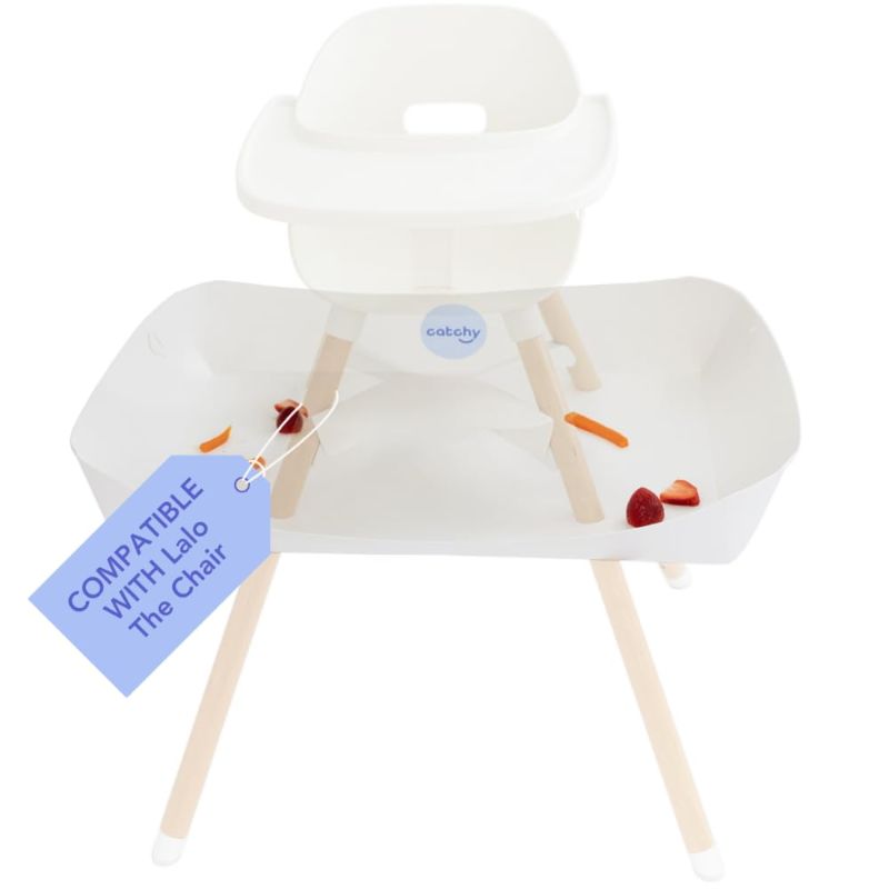 Photo 1 of ***CATCHER ONLY - NO HIGH CHAIR***
CATCHY - Food Catcher - Compatible with Lalo The Chair High Chair + 11 Other High Chairs - Highchair Sold Separately - Baby & Toddler Food & Mess Catcher - Under High Chair Accessory