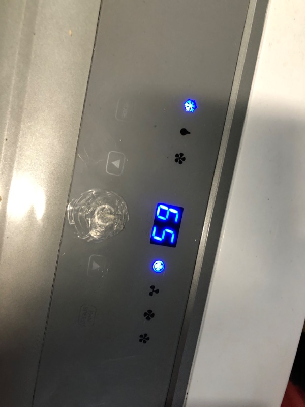 Photo 1 of ***MISSING REMOTE - HEAVILY USED AND DIRTY - POWERS ON - UNABLE TO TEST FURTHER - SEE PICTURES***
BLACK+DECKER Smart Portable Air Conditioner, 12,000 BTU for Rooms up to 550 Sq. Ft., Smart Portable AC with Follow Me Remote and Window Kit, BPACT12WT, White
