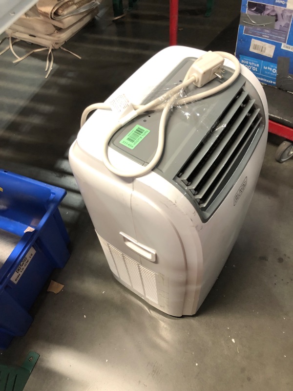 Photo 1 of ***MISSING REMOTE - HEAVILY USED AND DIRTY - POWERS ON - UNABLE TO TEST FURTHER - SEE PICTURES***
BLACK+DECKER Smart Portable Air Conditioner, 12,000 BTU for Rooms up to 550 Sq. Ft., Smart Portable AC with Follow Me Remote and Window Kit, BPACT12WT, White