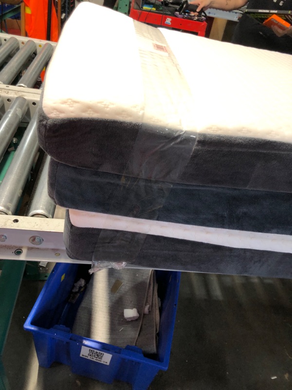 Photo 1 of (Please see all images)(not in packaging)Folding Mattress Full - Portable Floor Mattress Futon Foldable Sofa Bed for Guest Temporary Use Foam Camping Mattress