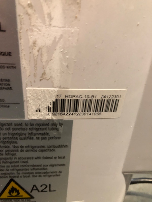 Photo 1 of *** SEE NOTES *** 14000 BTU Portable Air Conditioners for Room up to 700 Sq. Ft, 3-IN-1 Portable AC Unit with Fan Dehumidifier, Drainage-free Cooling, 48 dB Quiet Sleep Mode, 24H Timer, Auto Swing, Windows Kit Included