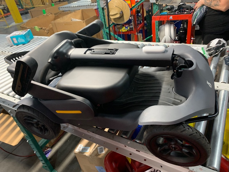 Photo 1 of ***USED - NO CHARGER - DOESN'T POWER ON - UNABLE TO TROUBLESHOOT - SEE PICTURES***
Paiseec S3 Foldable Mobility Scooter for Adults, Seniors - 25 Miles Range, 6 mph, Lightweight Mobility Scooter for Travel, Improved Safety, Large Wheels for Outdoor, LED He