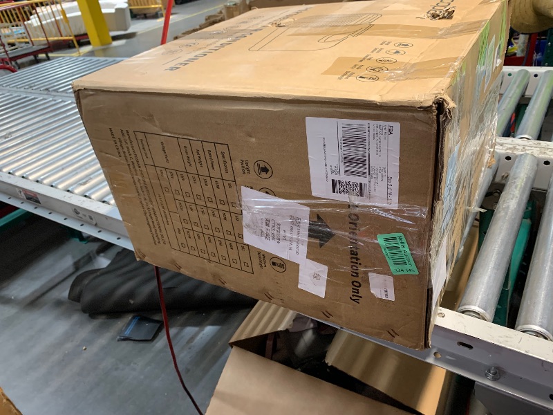 Photo 1 of (Damaged)(sold for parts only)(please see all images) Coplax Portable Mini Air Conditioner, Consumption Air Conditioners Dehumidifier, 5100BTU AC Portable Air Conditioner Fast Cooling 600W Power for Camping Tent, RV, Truck, Van and Fishing