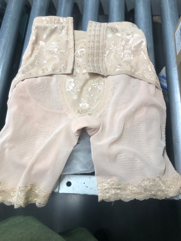 Photo 1 of  Lingerie for Women Barely There Women Large Size Thin Mesh Breathable High Waist Breeching Pants Post-Natal Repair Waist Girdle Toning Underwear XL
