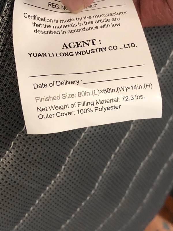 Photo 1 of *** truck or trailer pick up***4 Inch Firm queen  Mattress In A Box, Hybrid Mattresses With Gel Memory Foam & Independent Pocket Springs, Pressure Relief, Cooling, Strong Edge Support