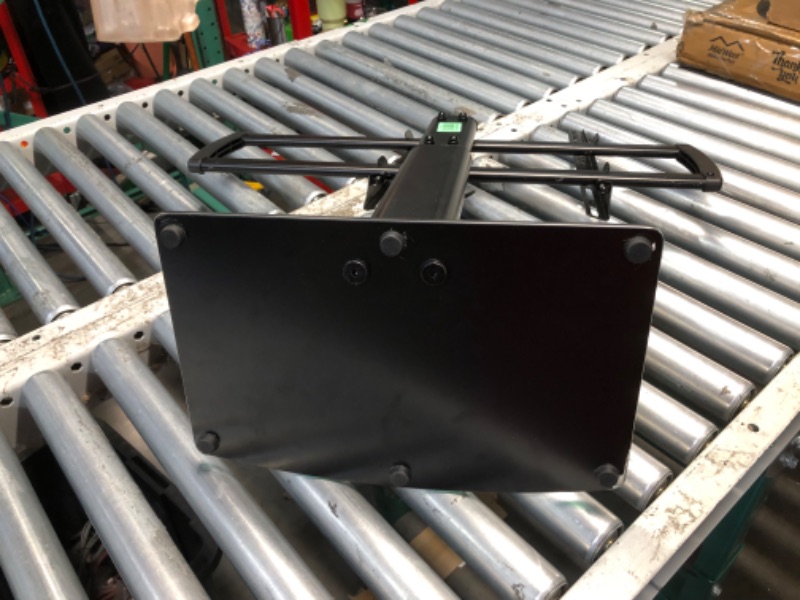 Photo 1 of ***DAMAGED - CHIPPED - NO PACKAGING - INCOMPLETE - SEE PICTURES***
Universal Swivel TV Stand/Base Table Top TV Stand 32 to 65 inch TVs 80 Degree Swivel, 4 Level Height Adjustable, Heavy Duty Tempered Glass Base, Holds up to 88lbs Screens, HT04B-002