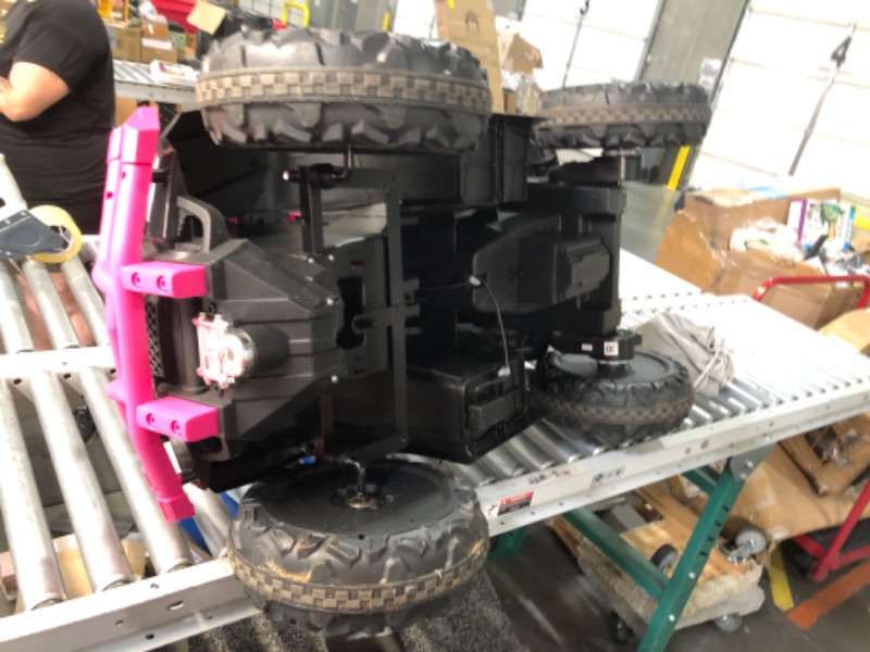 Photo 1 of ***HEAVILY USED AND DIRTY - DOESN'T RUN - INCOMPLETE - SEE PICTURES***
ELEMARA 2 Seater Ride on ATV for Big Kids, 4 Wheeler Quad Ride on Toy with 10AH Battery,2 * 80 W Motor, 4mph Max Speed, Battery Powered Ride on Car for Boys&Girls, Bluetooth, LED Light