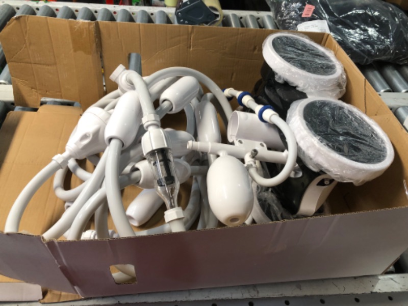 Photo 1 of MAKHOON Upgrade Pool Pressure Side Sweeper: Professional Solution for Cleaning Your Swimming Pool (Four Wheels are Better Than Three)