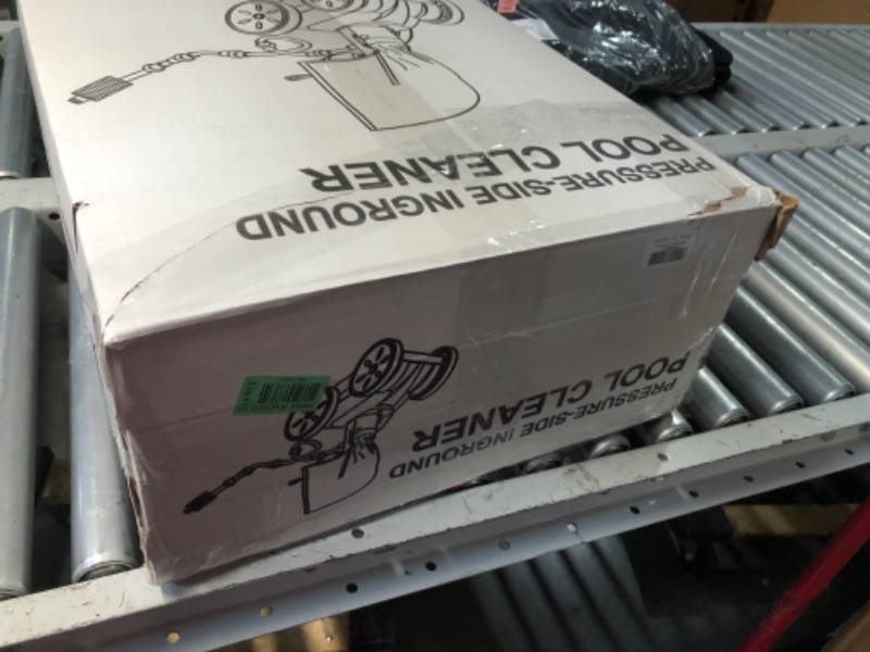 Photo 1 of MAKHOON Upgrade Pool Pressure Side Sweeper: Professional Solution for Cleaning Your Swimming Pool (Four Wheels are Better Than Three)