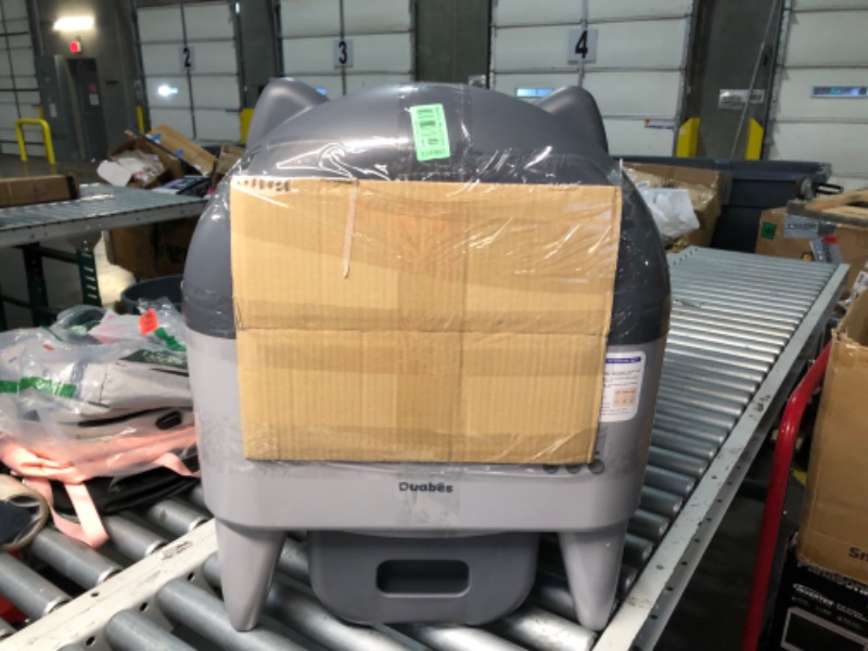 Photo 1 of Self Cleaning Litter Box Automatic: Extra Large Self-Cleaning for Multiple Cats - APP-Controlled with Smart Sensors - Odor-Free - Safety Protection - Low Noise with Anti-Track Litter Mat