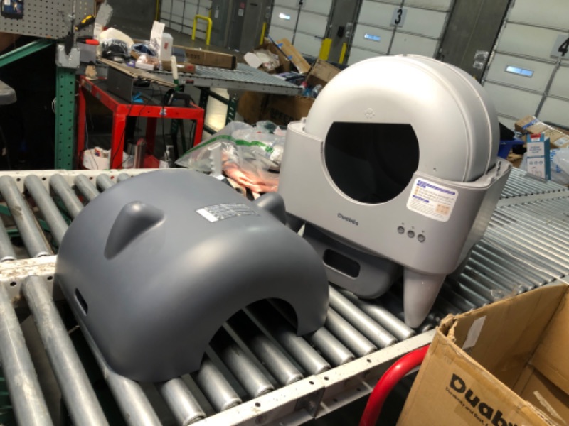 Photo 1 of Self Cleaning Litter Box Automatic: Extra Large Self-Cleaning for Multiple Cats - APP-Controlled with Smart Sensors - Odor-Free - Safety Protection - Low Noise with Anti-Track Litter Mat