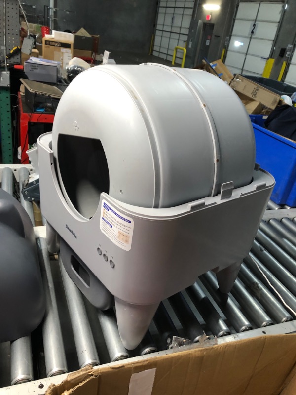 Photo 1 of Self Cleaning Litter Box Automatic: Extra Large Self-Cleaning for Multiple Cats - APP-Controlled with Smart Sensors - Odor-Free - Safety Protection - Low Noise with Anti-Track Litter Mat