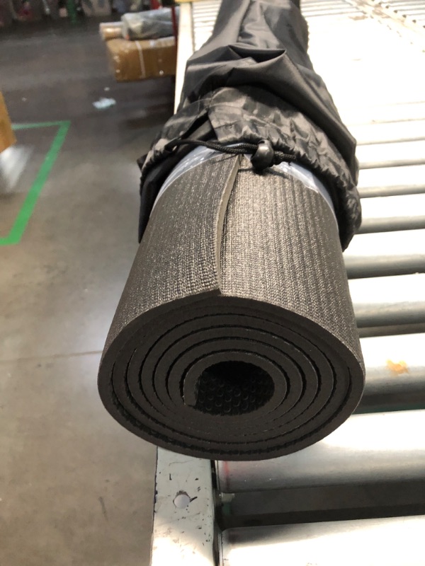 Photo 1 of ***INCOMPLETE - MAT ONLY - NO ACCESSORIES***
GymCope Large Exercise Mat for Home Workout, 5'x7' (7mm) Extra Thick Workout Mat, High-Density Gym Mat for Cardio, Jump Rope, MMA, Weights (Shoe-Friendly)