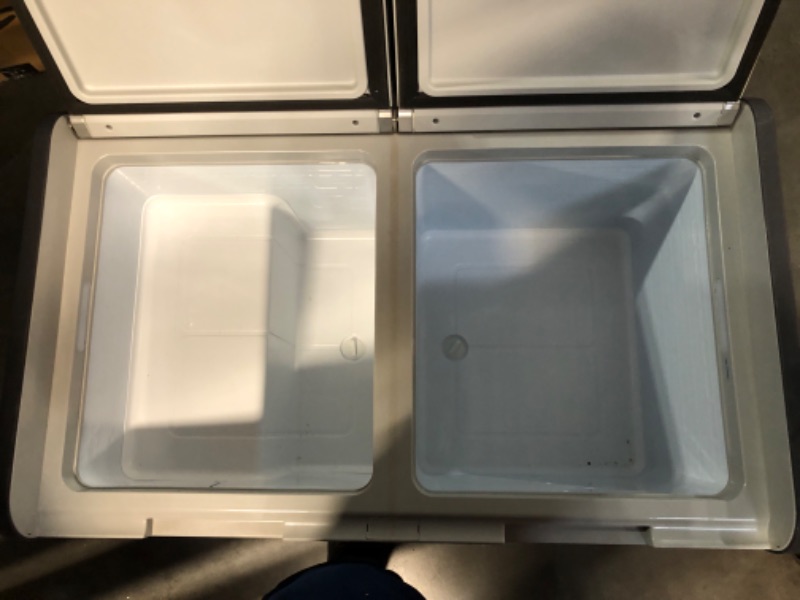 Photo 1 of ***NO PACKAGING - MISSING PARTS - SEE PICTURES***
Dometic CFX3 95DZ - Portable Refrigerator/Freezer, Mobile Dual-Zone Compressor Cooler 