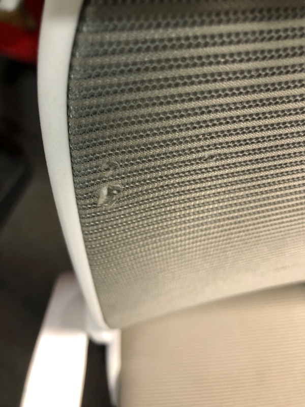 Photo 1 of ***DAMAGED - TORN - NO PACKAGING - SEE PICTURES***
Primy Ergonomic Drafting Chair with Flip-up Armrests Tall Office Chair for Standing Desk Comfortable Desk Chair with Adjustable Footrest Ring and Lumbar Support in Gray Perfect for Home and Office Use