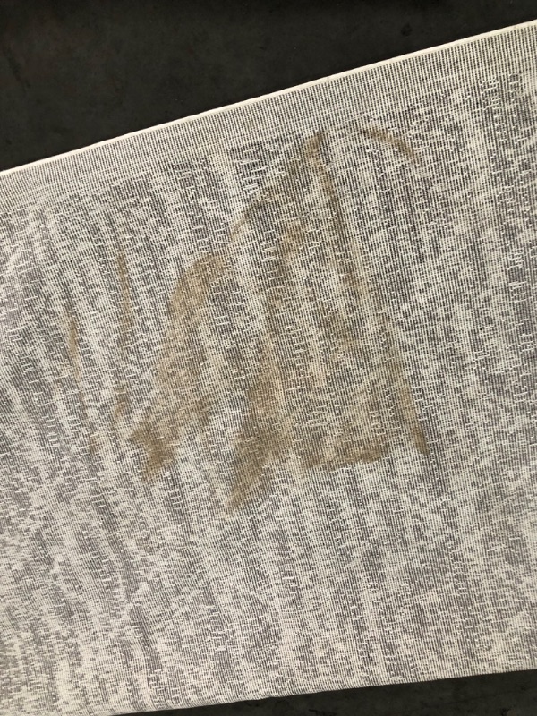 Photo 1 of ***HEAVILY USED - OIL STAINS - SEE PICTURES - NO PACKAGING***
Well Woven Illana Cream | Tribal Ethnic High-Lo Textured | Diamond Pattern Area Rug (5'3" x 7'3")