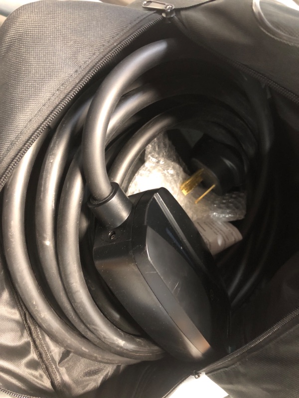 Photo 1 of SEGUMA NEMA 10-30 Level 2 Tesla Charger-24A 240V, 25FT Extension Cable, Adjustable Current(10-24A)-Portable Home Mobile EV Charger for Model Y/X/3/S/Cybertruck,NACS Connector for 3-Prong Dryer Outlet