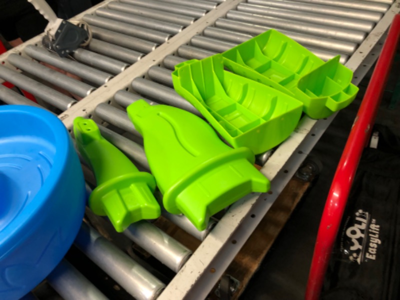 Photo 1 of ***FOR PARTS ONLY***USED - INCOMPLETE - 
Step2 Rain Showers Splash Pond Toddler Water Table, Kids Water and Sand Activity Sensory Playset, Summer Outdoor Toys, 13 Piece Toy Accessories, For Toddles 1.5+ Years Old