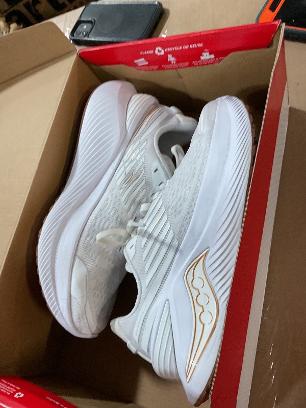 Photo 1 of *USED*Saucony Women's Endorphin Shift 3 Running Shoe, White/Gum, 7