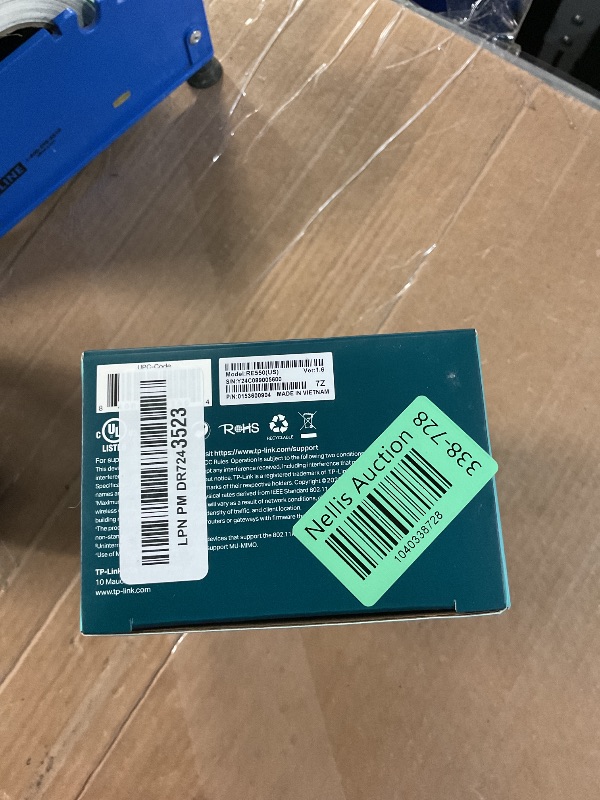 Photo 1 of (POWER TESTED) TP-Link AC1900 WiFi Extender (RE550), Covers Up to 2800 Sq.ft and 35 Devices, 1900Mbps Dual Band Wireless Repeater, Internet Booster, Gigabit Ethernet Port