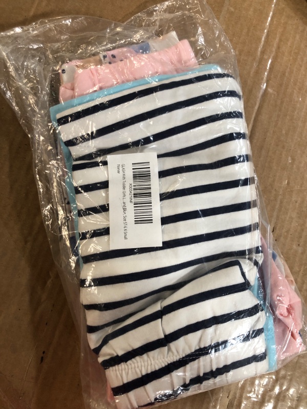 Photo 1 of (See all images) GLASH Kids Baby and Toddler Girls' 4-Pack Cotton Leggings