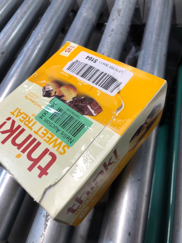 Photo 1 of ***(EXP: 04/07/25)NONREFUNDABLE***think! Protein Bars, High Protein Snacks, Gluten Free, Kosher Friendly, Sweet Treat, Boston Creme Pie, 10 Count