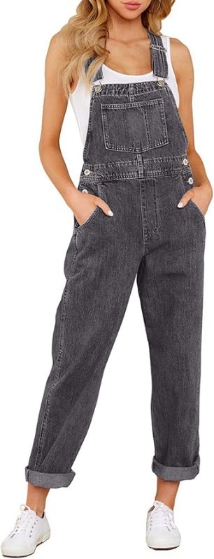 Photo 1 of Carhartt Womens Crawford Double Front Bib (Plus Sizes) Overalls, Dark Brown, Small Tall US