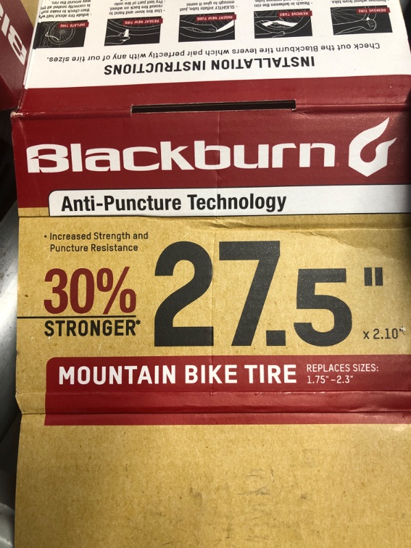Photo 1 of (2 pack) Blackburn Mountain Bike Tire, 27.5" x 2.10"