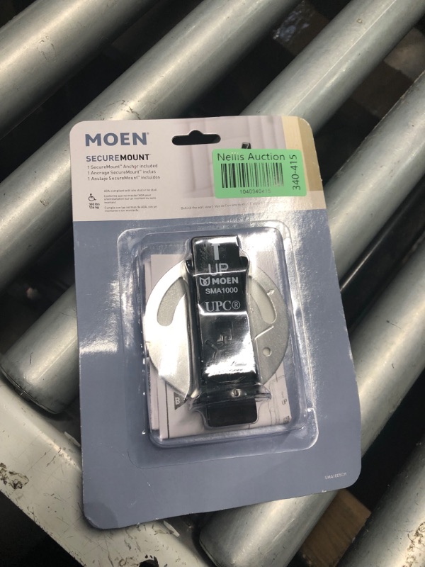 Photo 1 of ***FACTORY SEALED***MOEN Secure Mount Stainless Steel Grab Bar Anchor Kit 1-Pack
